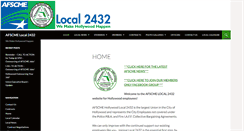 Desktop Screenshot of local2432.com